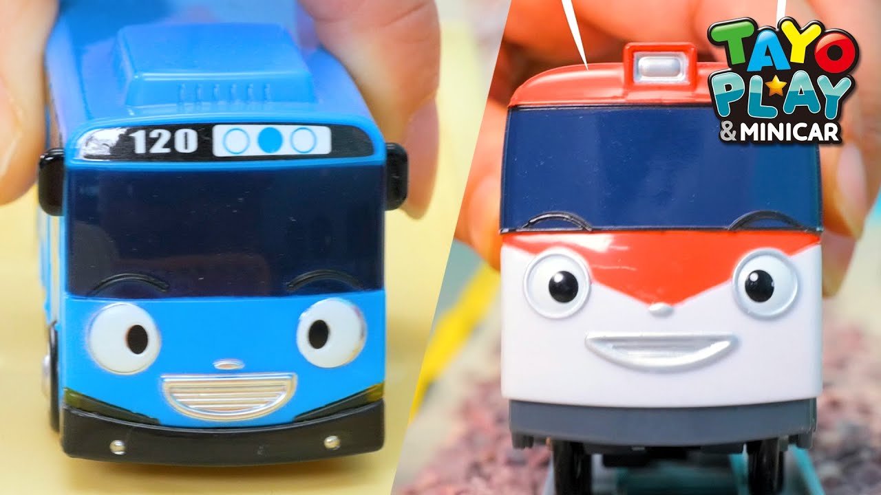 Tayo and Titipo's race l NEW Tayo Toy Story Ep. 8 l Tayo Play & Minicar l Tayo the Little Bus