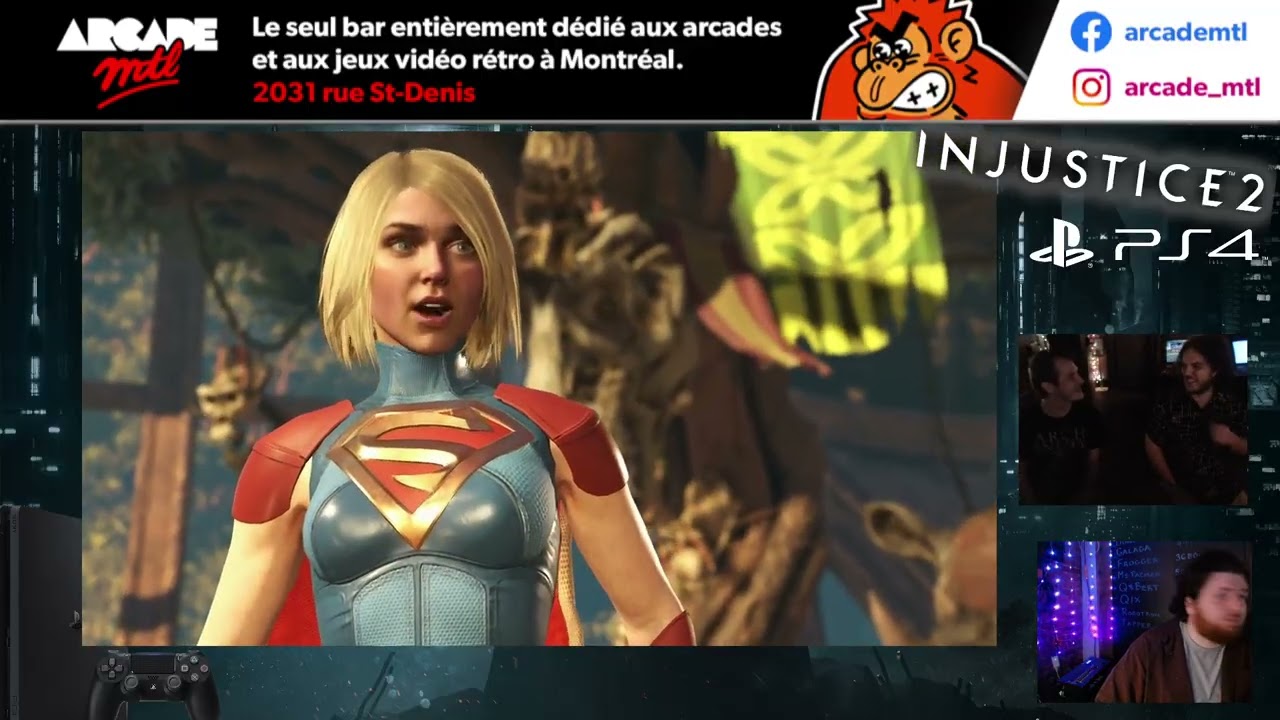 Tournois Injustice 2 - 22 Aout 2025 - Arcade MTL