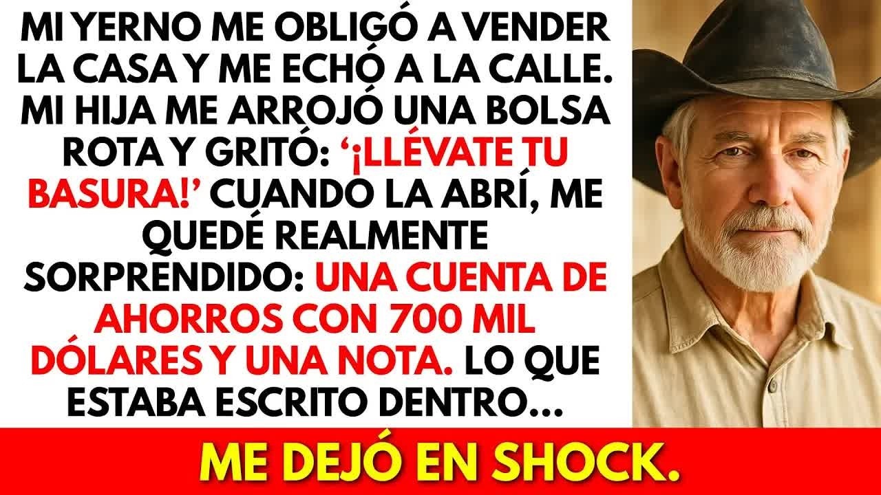 Mi hija me lanzó una bolsa de basura. Dentro encontré 700 mil dólares y una nota secreta escrita…
