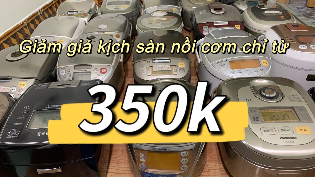 Nồi cơm nhật b&atilde;i gi&aacute; rẻ. Video 18/9 lh 0984.919.362 #noicomnhatbai #noicomnhatgiare #noicomcaotan