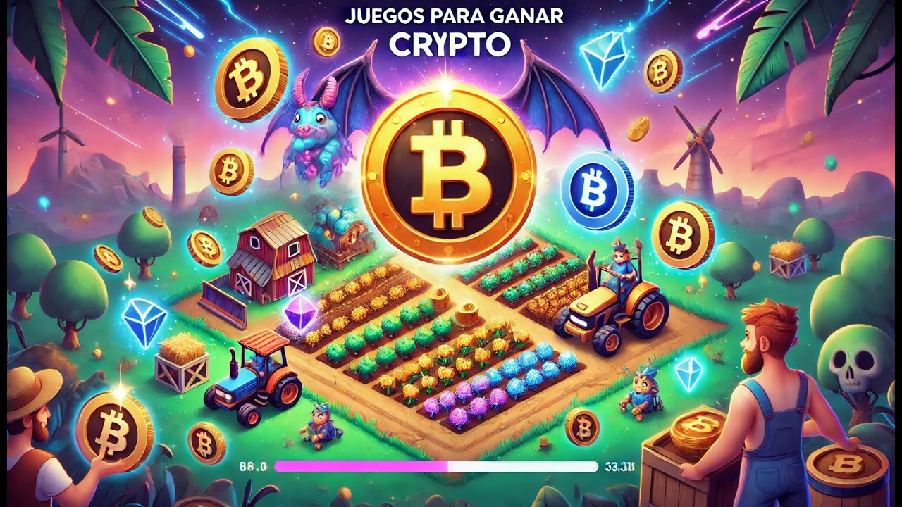 Aqu&iacute; tienes Juegos de FARMEO gratis y f&aacute;ciles para ganar BITCOIN y criptomonedas