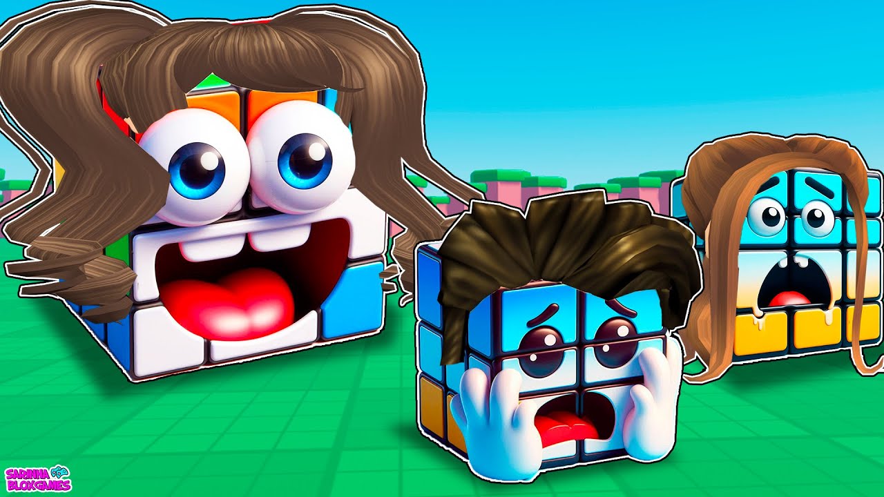 SOU O MAIOR CUBO MÁGICO DO ROBLOX E ESTOU COM FOME!!