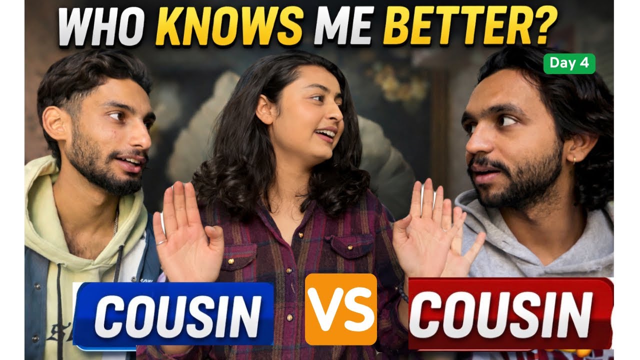 Who Knows Me Better? Cousin Edition 😳 | This Got Personal @Kajalism 