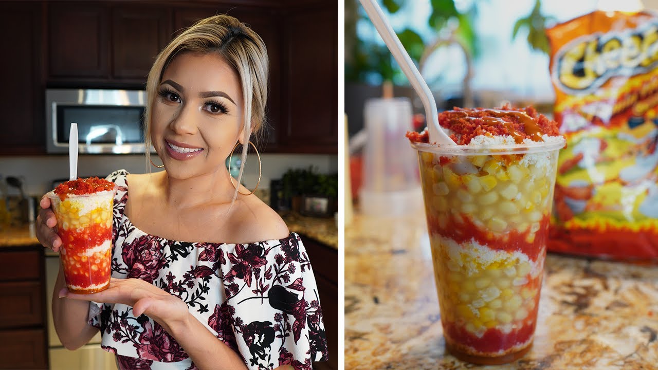 Горячие Cheetos Esquites | Кукуруза в стаканчике | Мексиканская уличная кукуруза