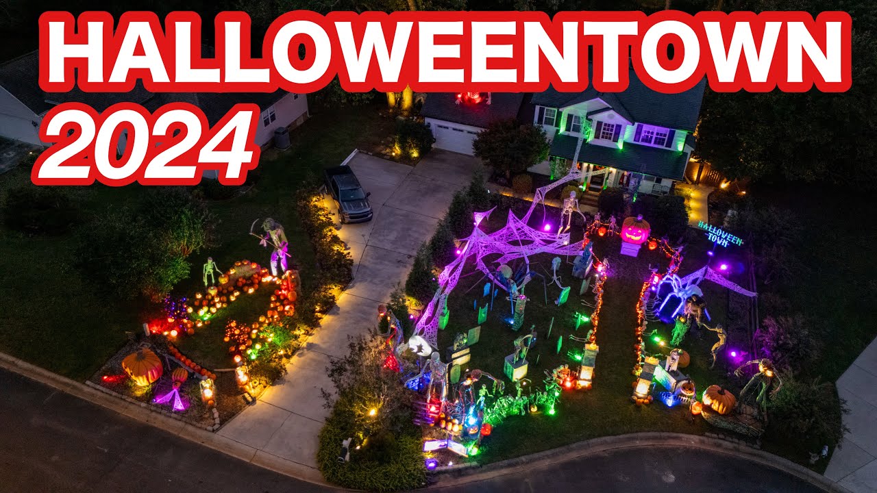 HALLOWEENTOWN: Лучший дом Америки для Хэллоуина