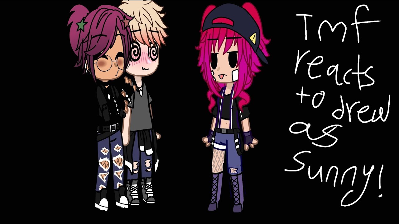 TMF reacts to drew as sunny || angst😈 || ships || Christmas special!