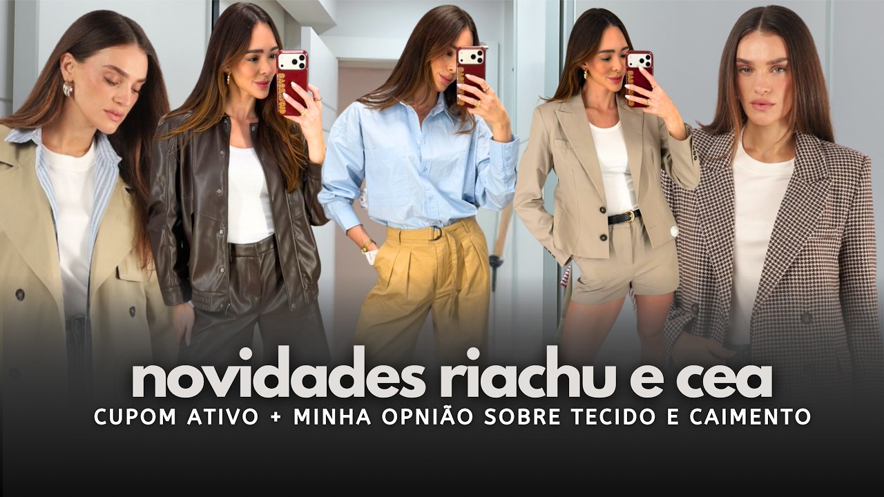 ✨ DO OFFICE AO CASUAL: PROVADOR COMPLETO C&A + RIACHUELO (Com Cupons!)