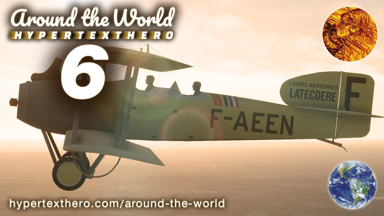 Wilga and Breguet XIV flight test in MS Flight Simulator 2024 - HyperTextHero around the world 6