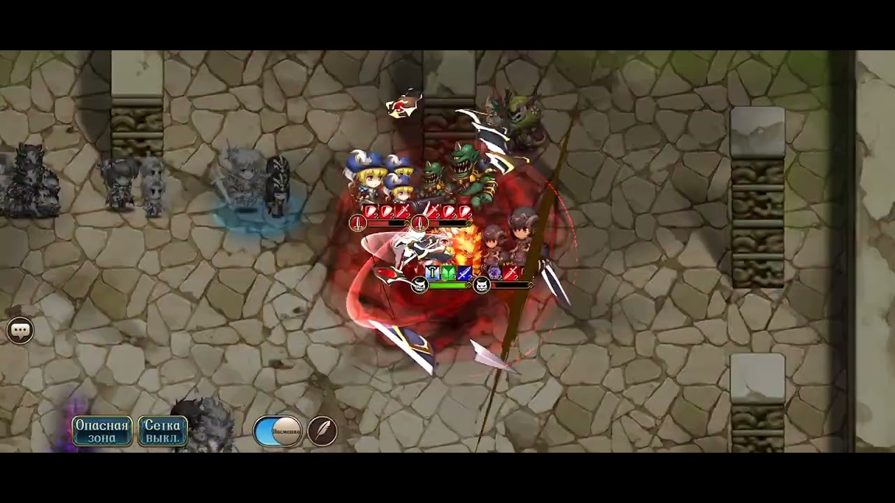 Langrisser. Forbidden battlefield. 70lvl за главных героев из таинственной реальности.