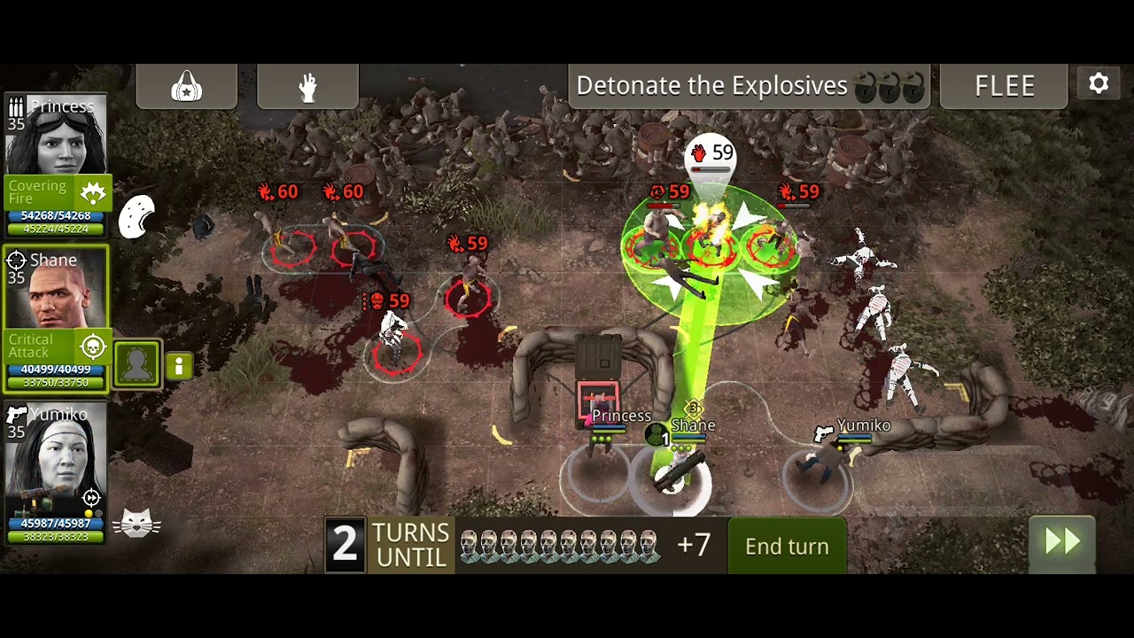 Princess Escapes the pile of walkers Round 9