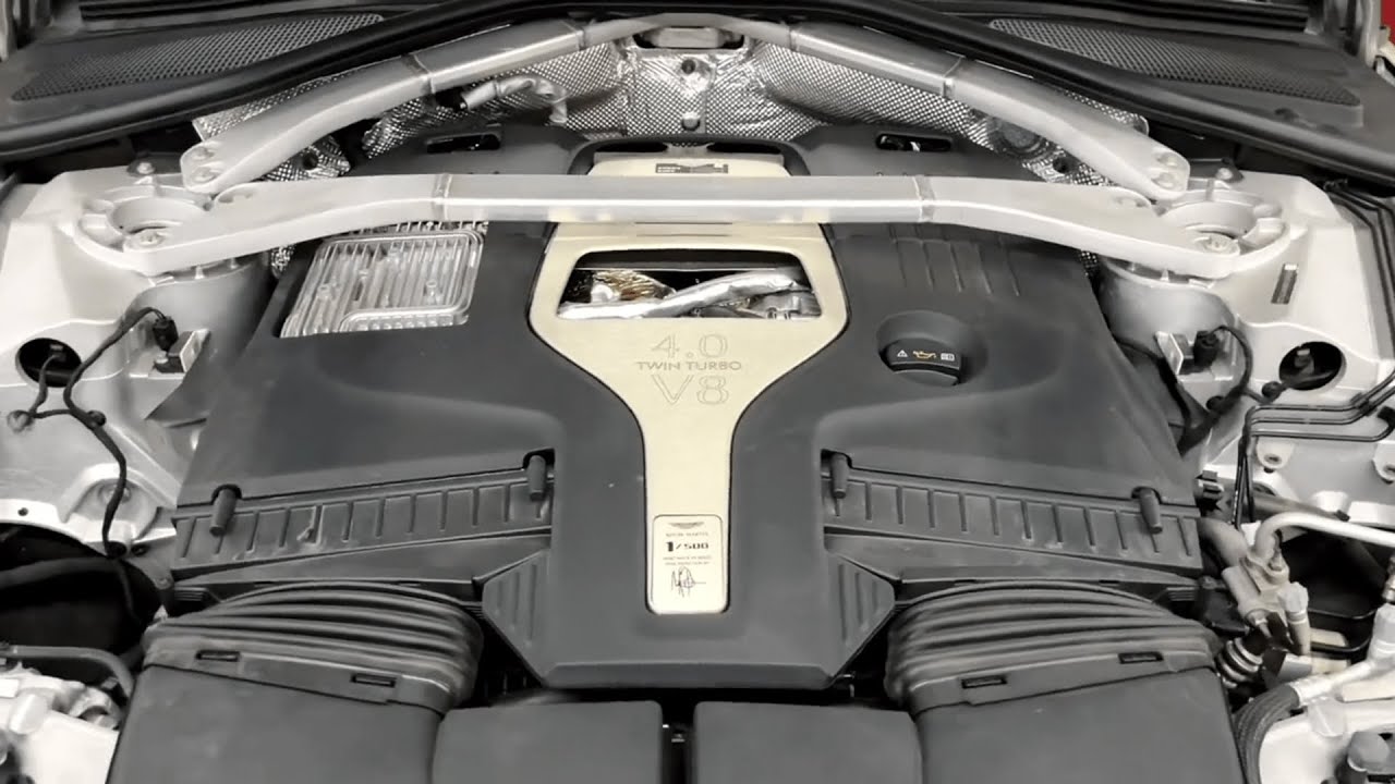 Техническое обслуживание | Это первый в мире Aston Martin DBX 1913 Edition | Смена масла.