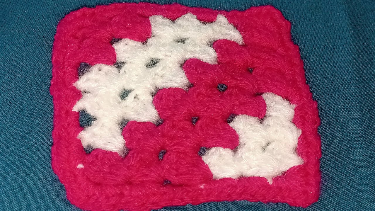 Day 6 # crochet granny square challenge 