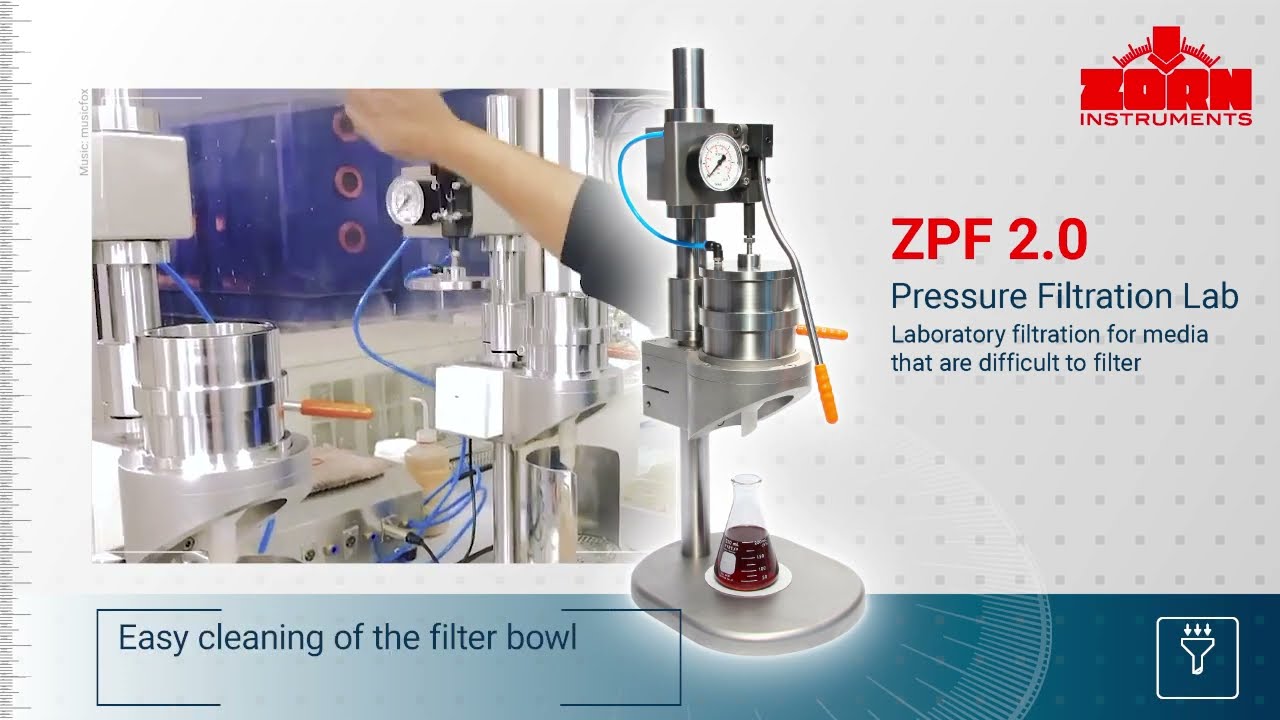 ZPF 2.0 – Pressure Filtration Made Easy in the Laboratory