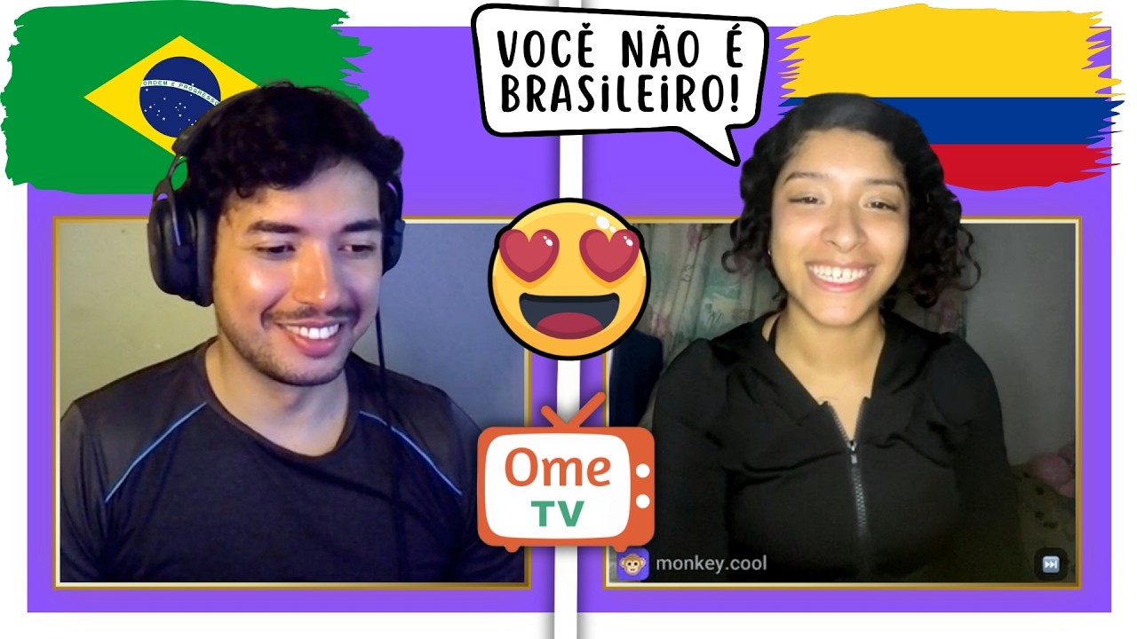 COLOMBIANA Não Acreditou Que Eu Era Brasileiro!!!😱🇨🇴