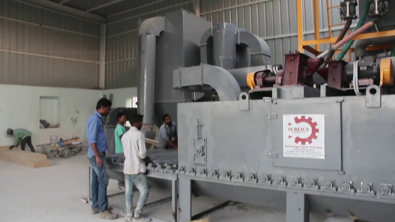 Paver Block Shot Blasting Machine