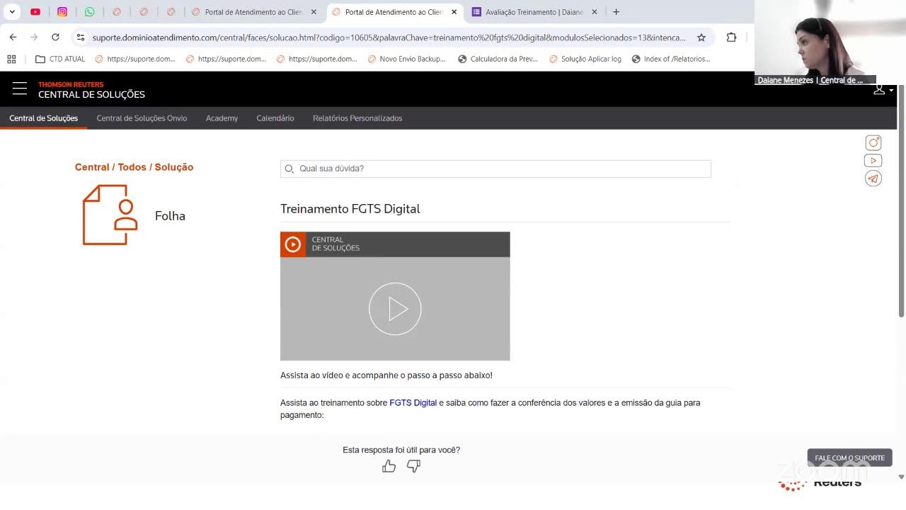 Fechando a primeira folha do ano no Domínio
