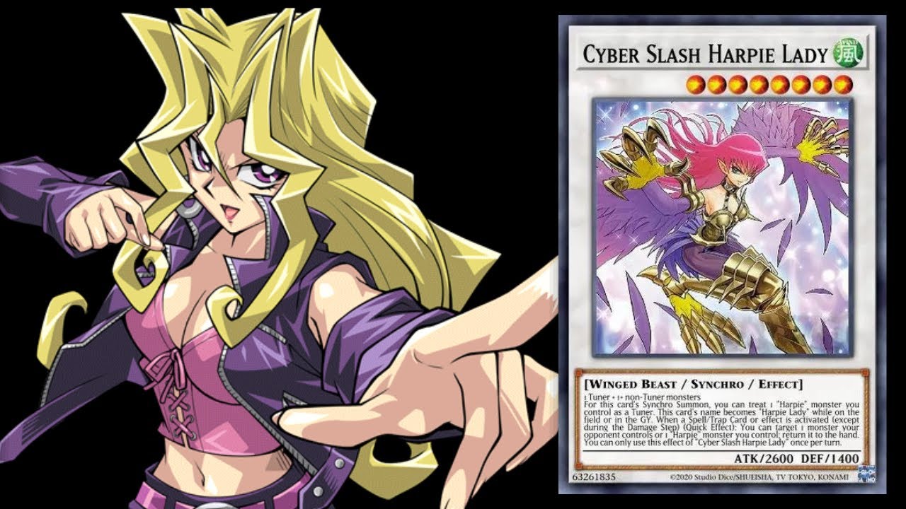 Yu-Gi-Oh! Duel Links - Mai Summons Cyber Slash Harpie Lady!