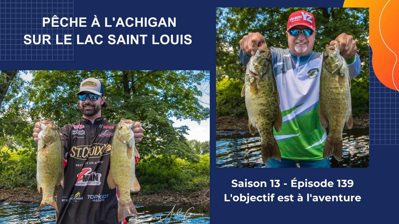 Pêche à l'achigan sur le lac Saint Louis