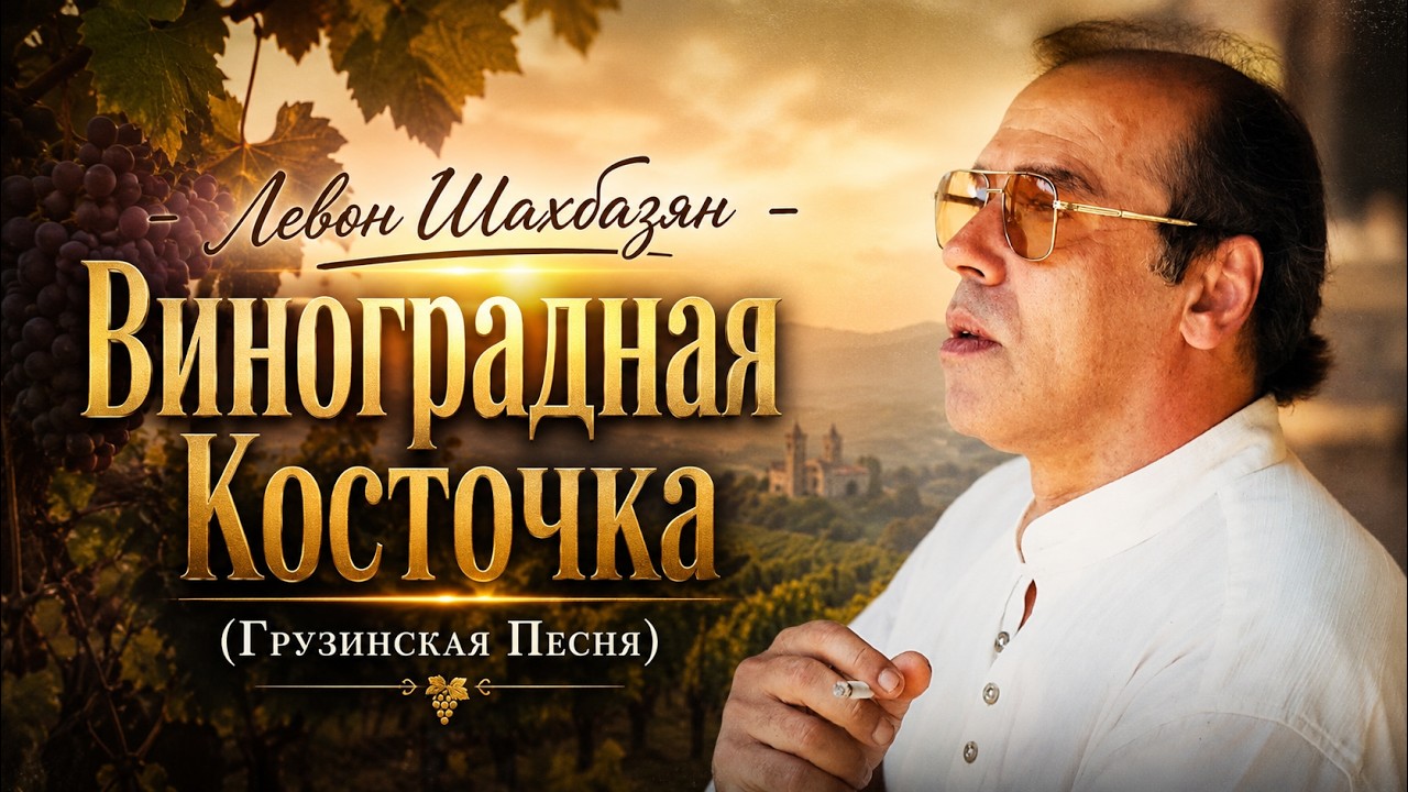 Левон Шахбазян - Виноградная Косточка (Грузинская Песня)