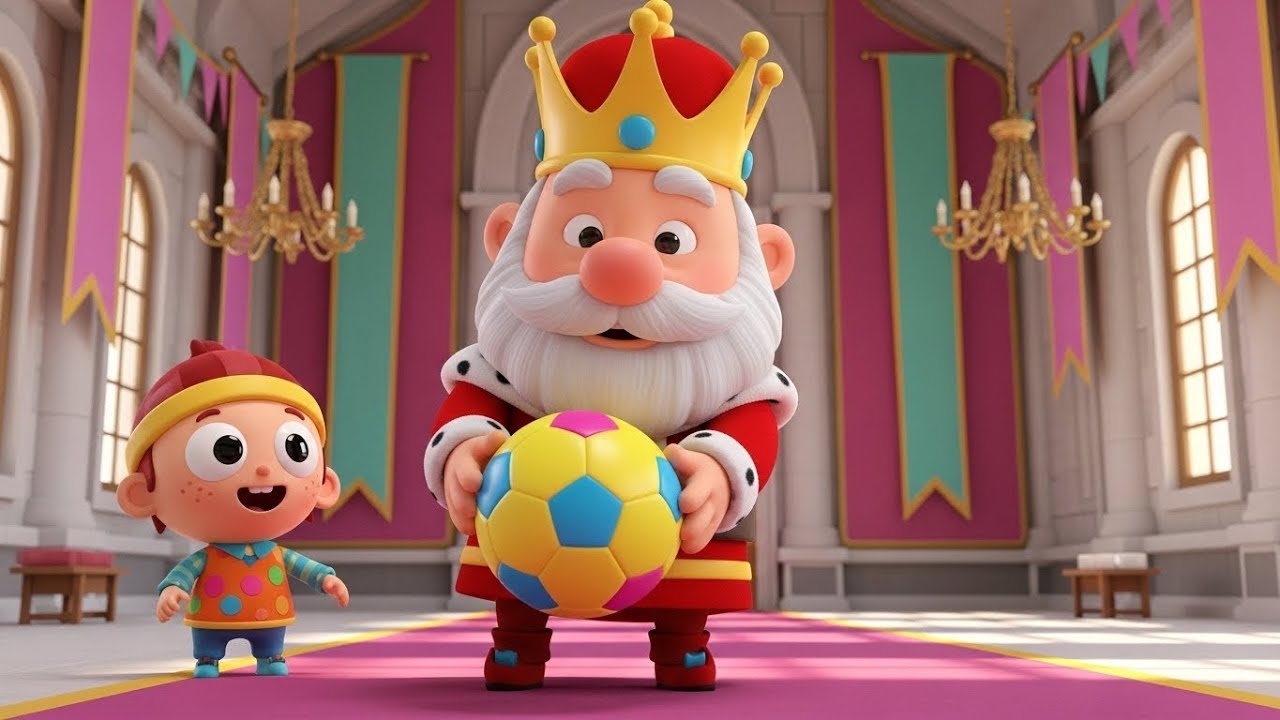 Old King Cole Loves Soccer | Funny and Fun Kids Nursery Rhyme Animation