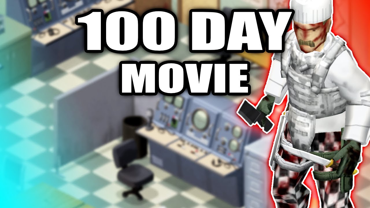 I Survived 100 DAYS With KNIVES Only And Saved Our Station | THE MOVIE