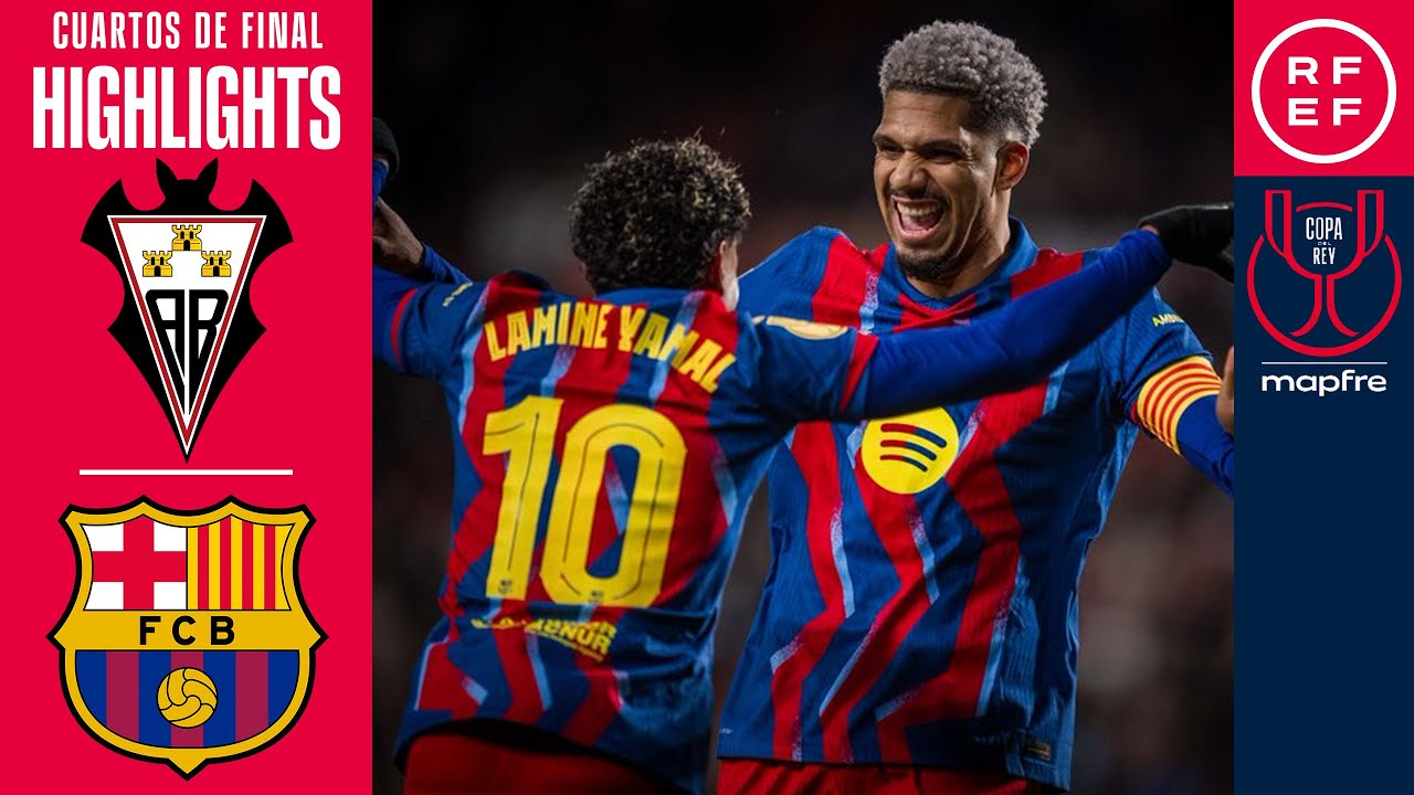Resumen #CopaDelReyMapfre | Albacete Balompié 1-2 FC Barcelona | Cuartos de final | Temporada 25/26