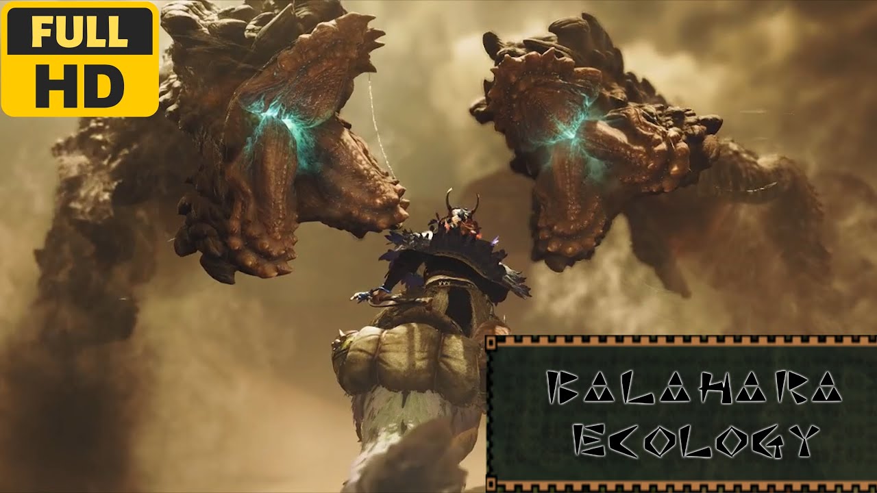 Balahara Ecology Cutscene Enhanced, Highest graphics Ultra HD+armor - Monster hunter Wilds