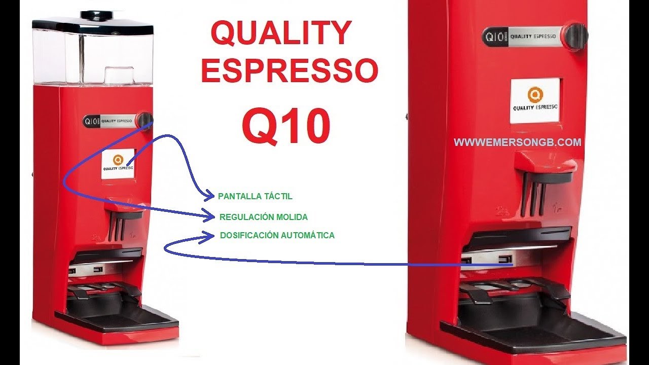 ⏳ Quality Expresso Q10 - Molino de Café Automático ⏳