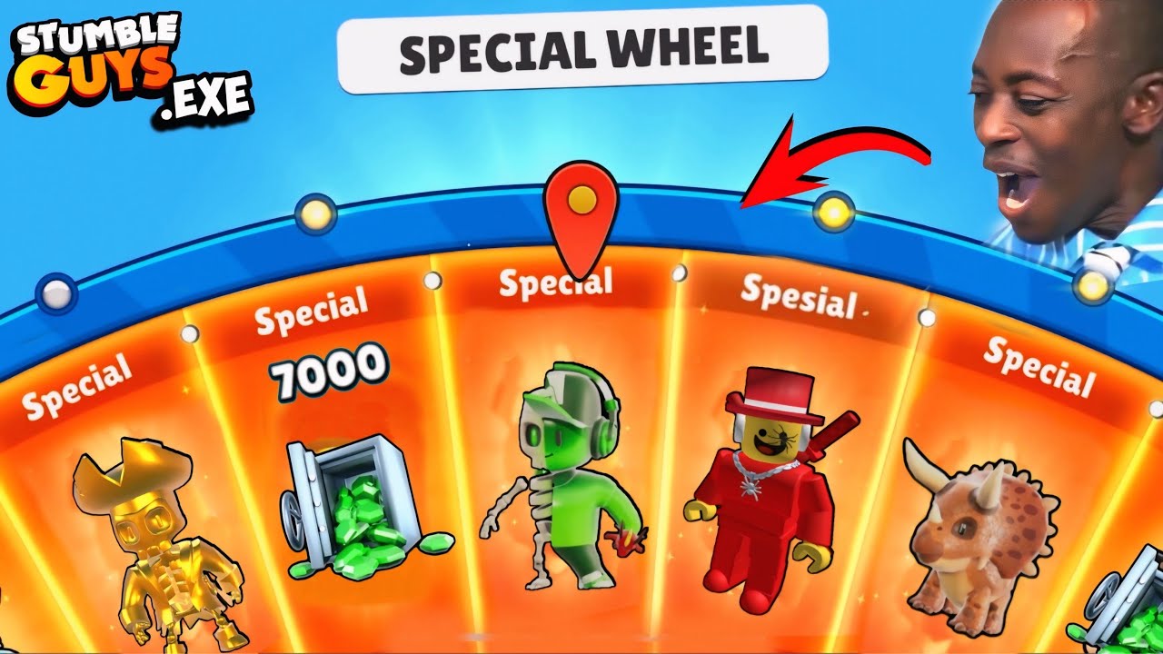 STUMBLE GUYS EXE - Special Wheel !!!