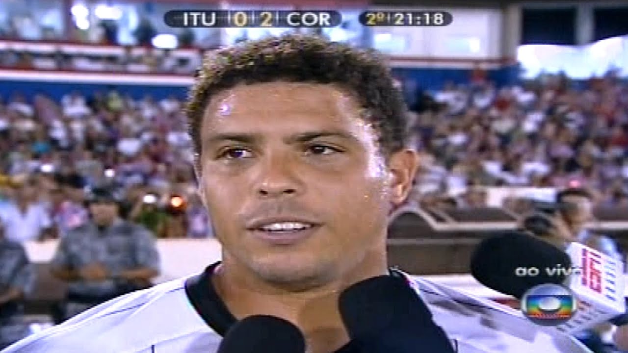O dia em que RONALDO estreou pelo CORINTHIANS