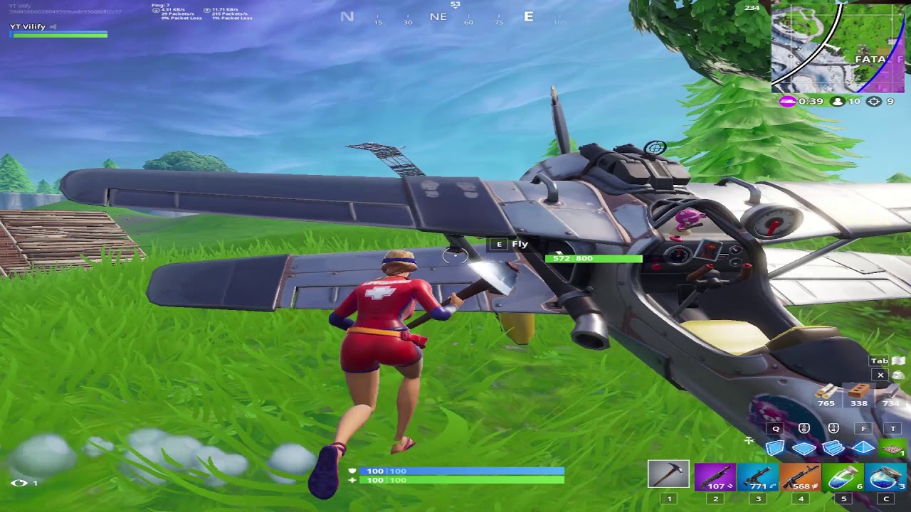 Fortnite - 17 Kill Solo Win - 1280x1080 Resolution [Season 7]