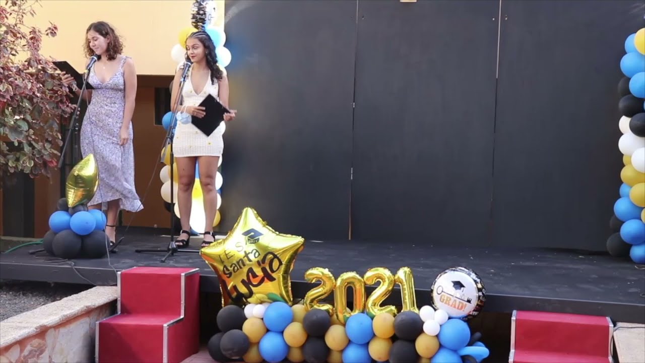 IES SANTA LUCÍA: Orla 2º Bachillerato 2021. Acto de Graduación.