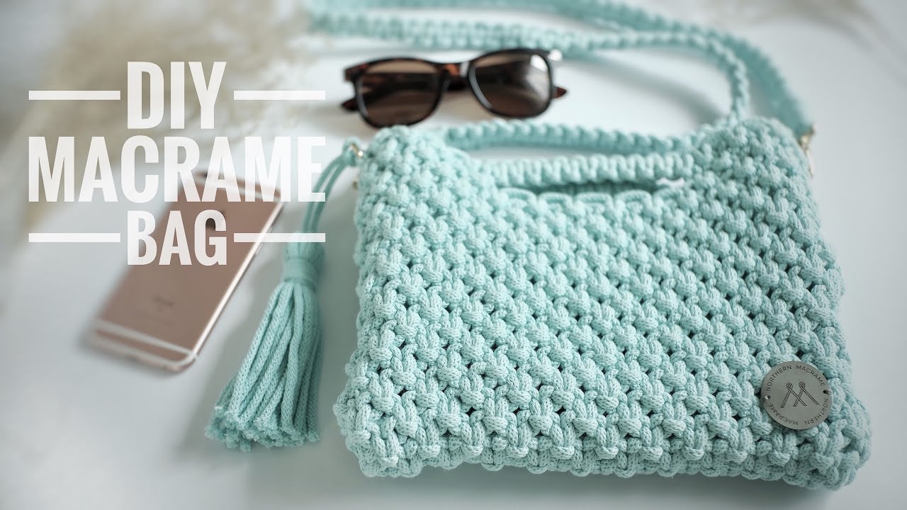 DIY Macrame Bag / Torebka ze sznurka