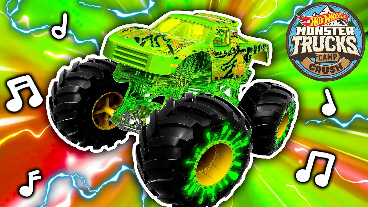 &ldquo;You Got Gunked&rdquo; REMIX! | Gunkster&rsquo;s Official Music Video | Hot Wheels Monster Trucks
