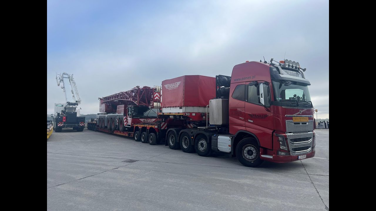 PANAS TRANSPORT   Transport i odbi&oacute;r LIEBHERR LTM1230-5.1