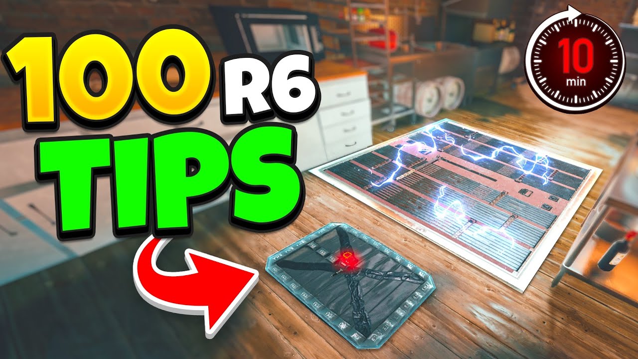 100 Game Changing R6 Tips in 10 Minutes - Rainbow 6 Siege