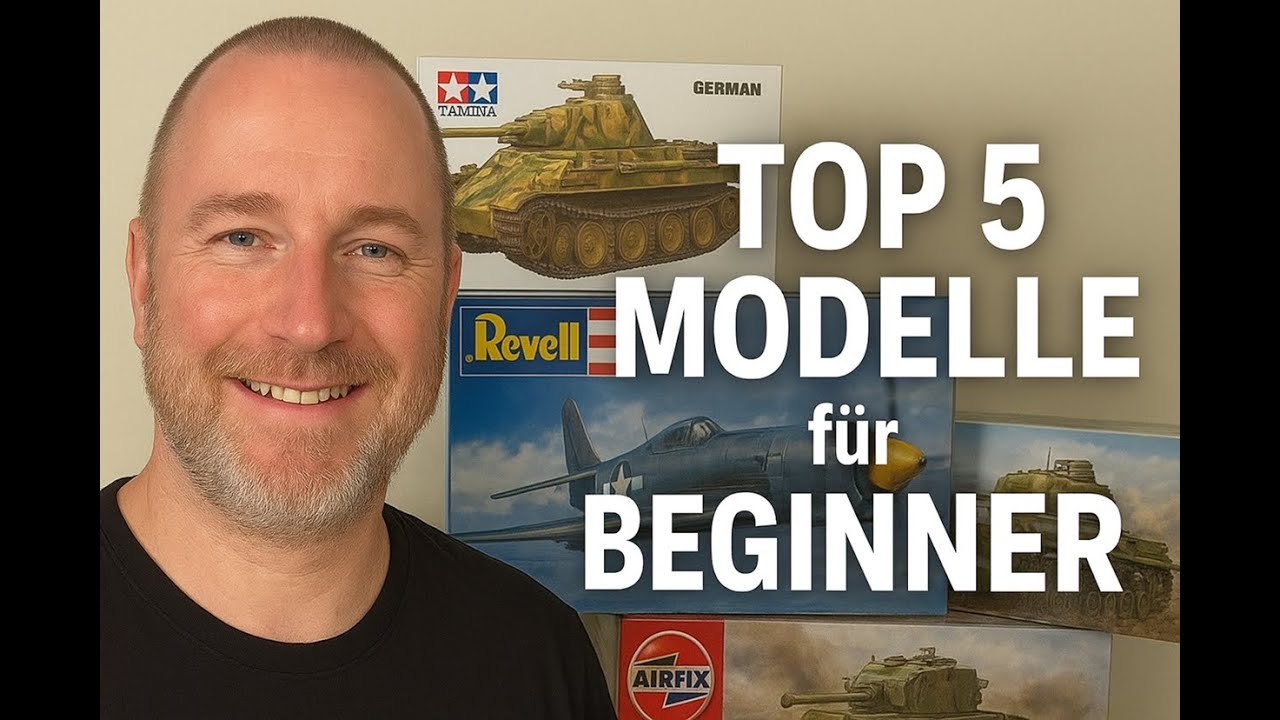 Top 5 Modellbausätze für Anfänger | Der perfekte Einstieg in den Modellbau