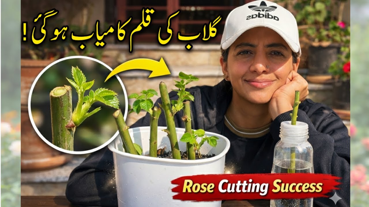 Result of Rose Plant Cuttings 100% Success | Best Method To Grow Rose from Cutting
