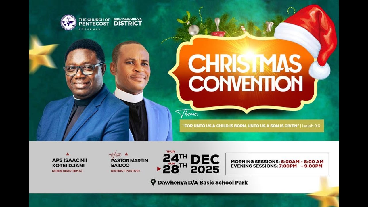 CHRISTMAS CONVENTION 2025 II DAY 3 EVENING
