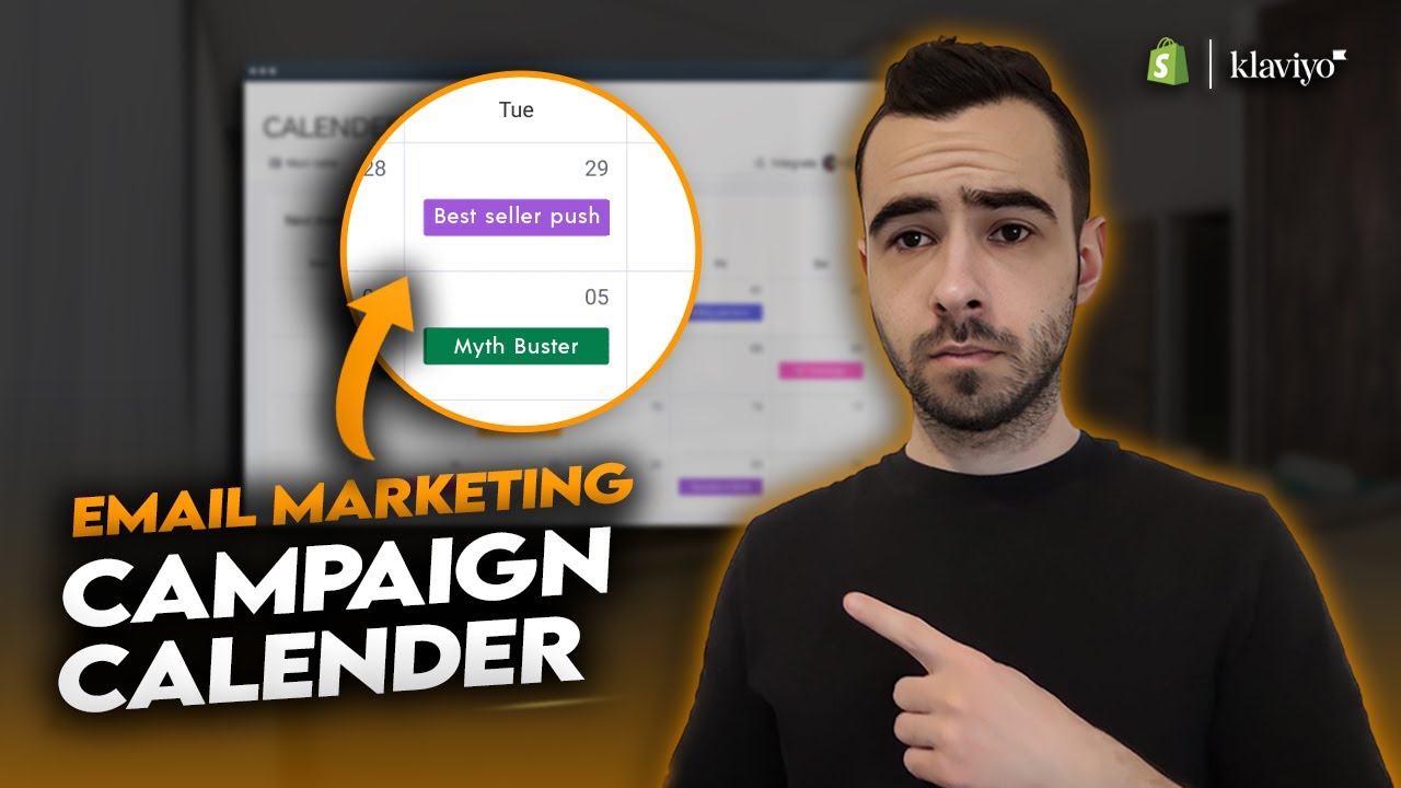 How To Create An Email Marketing Campaign Calendar | Klaviyo Email Marketing Campaign Tutorial