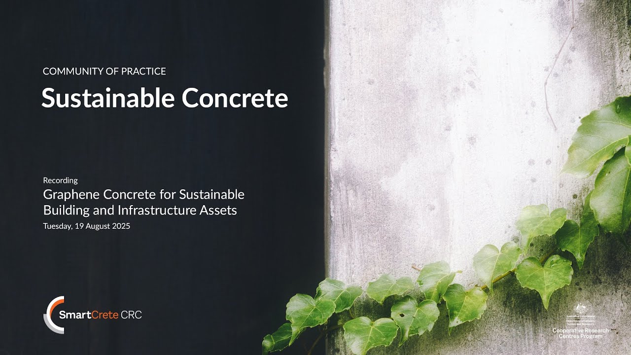 Graphene Concrete for Sustainable Building and Infrastructure Assets
