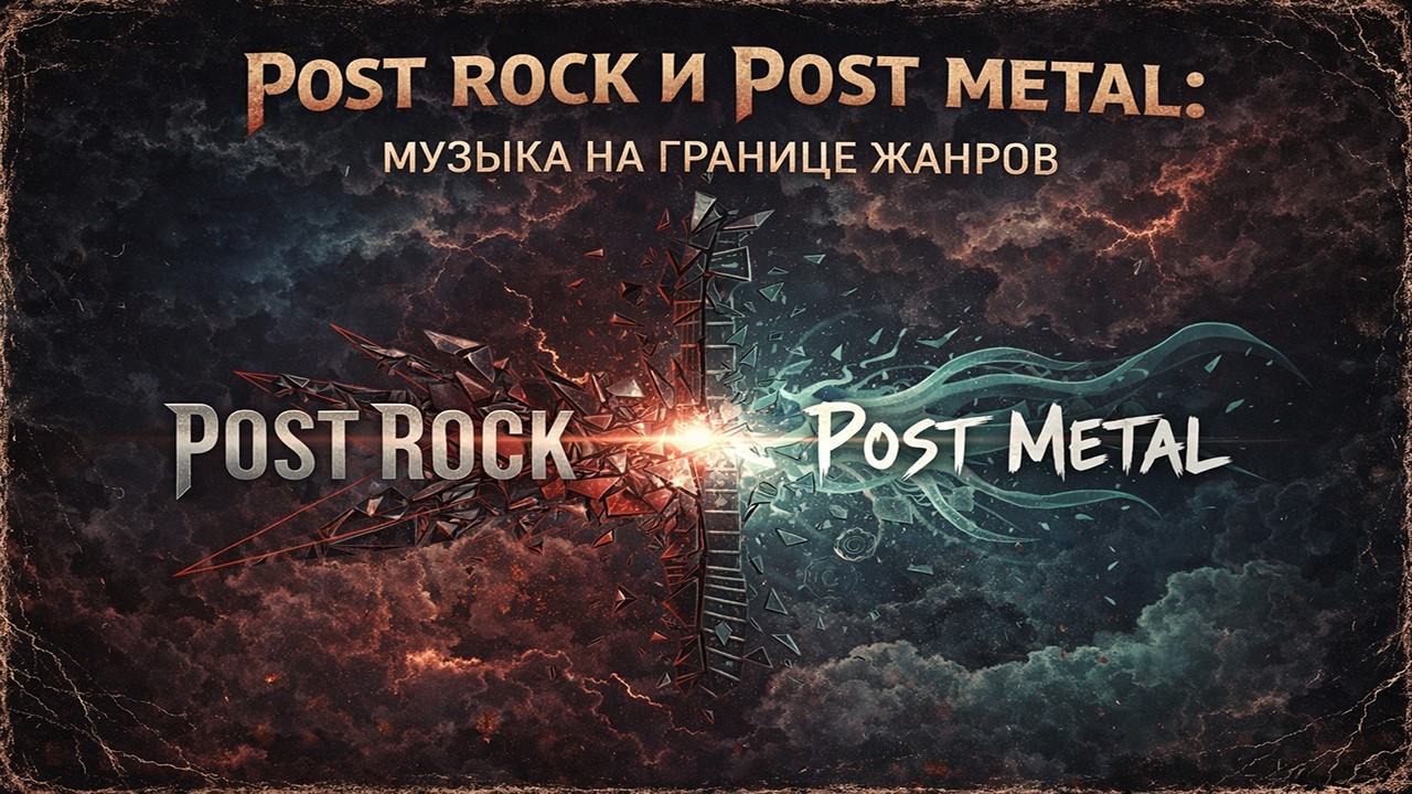 Post rock и post metal: музыка на границе жанров