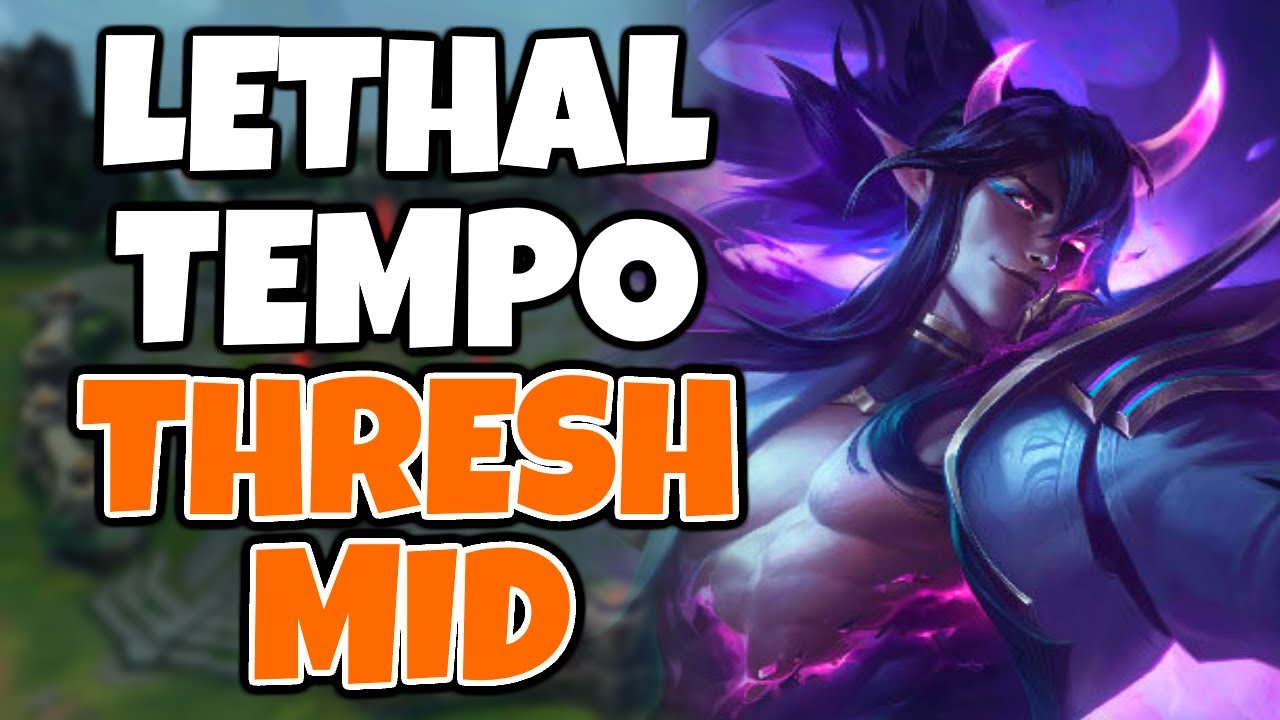I tried HappyChimeNoises THRESH TOP BUILD but took him MID LANE | LETHAL TEMPO THRESH MID