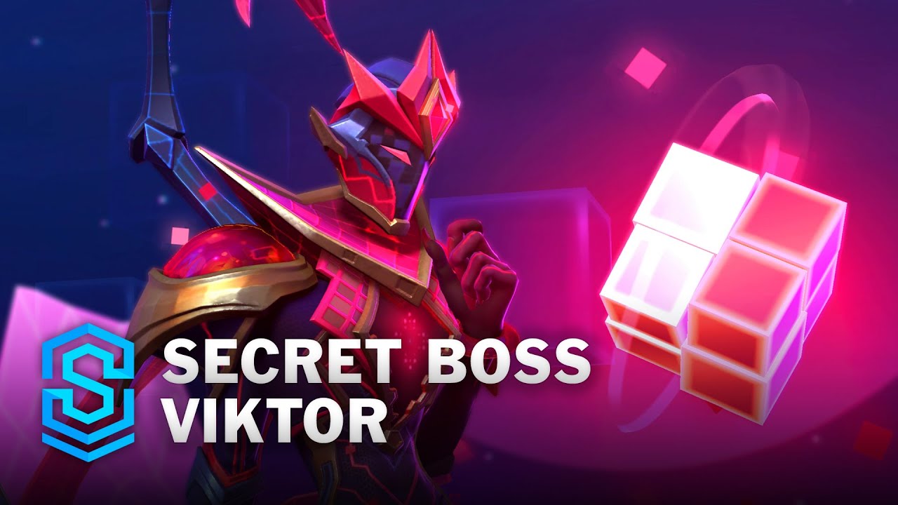 Secret Boss Viktor Wild Rift Skin Spotlight