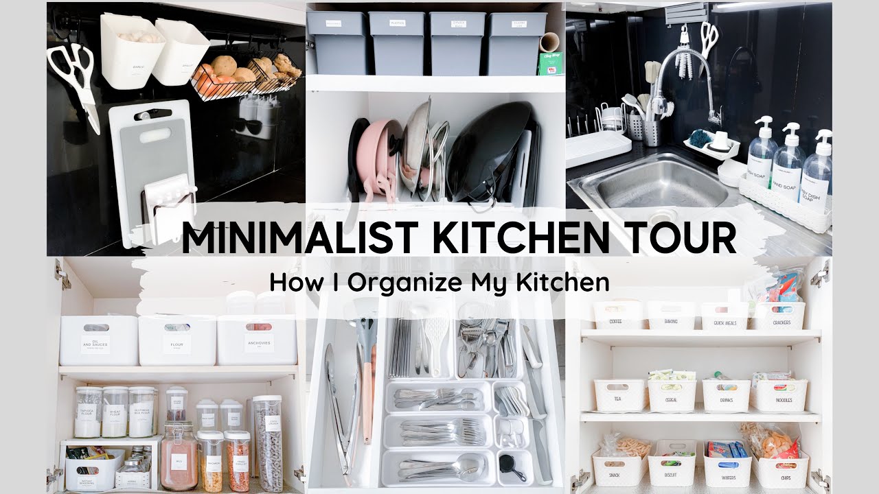 Minimalist Kitchen Tour | How I Organize My Kitchen | Cara Aku Menata Dapur | Shopee Haul