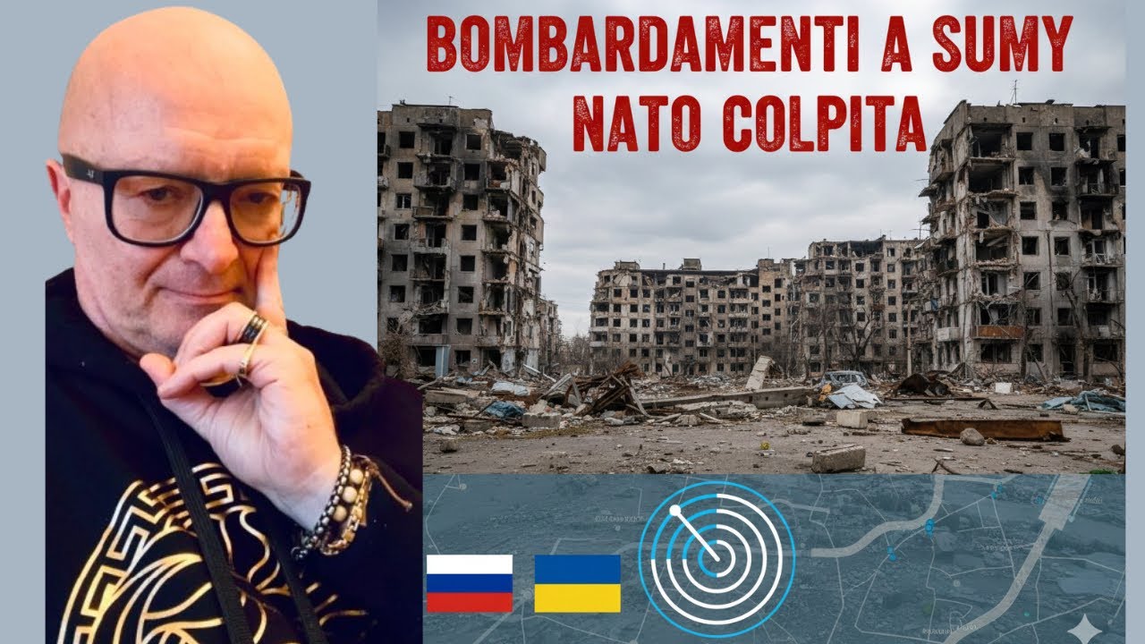 🇷🇺🇺🇦 Bombardamenti a Sumy: ufficiali NATO e ucraini nel mirino