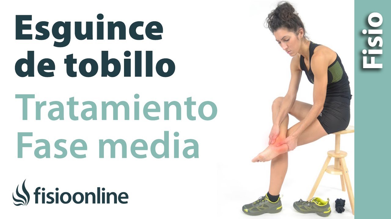 Tratamiento para un esguince o torcedura de tobillo nivel medio FUNCIONA!! ❤️