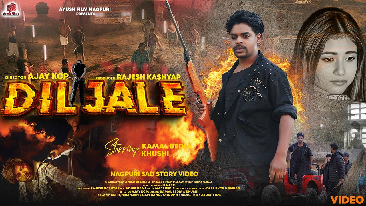 Diljale /Singer Anish Mahli //New Nagpuri Sad Song 2025// Ft. kamalbedia ,  Khushi Roy & Sahil Murmu