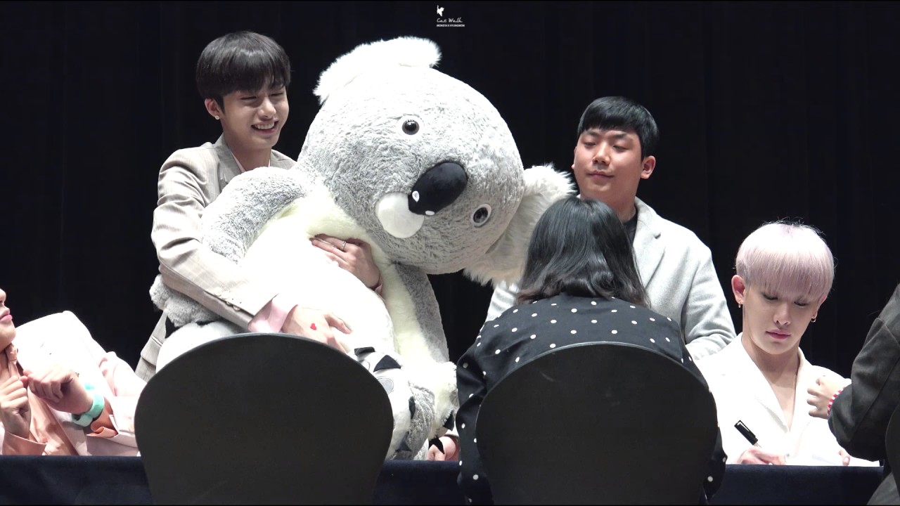 170402 몬스타엑스 인천팬싸 형원 & 코알라