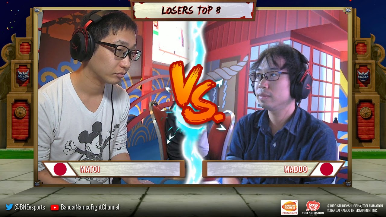 Dragon Ball FighterZ: Matoi vs maddo - SEA Major 2019 - Top 8